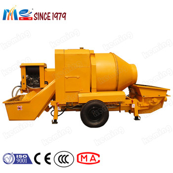 China Electric Motor Mixing Concrete Pump 6MPa Used In Construction Sites for sale