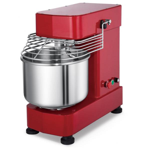 Quality 0.75Kw Flour Mixing Machine Small Spiral Mixer 10L Bakery Kneading For Cake for sale