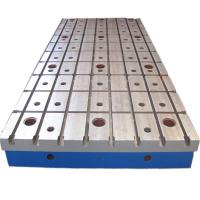 China Welding Use Cast Iron Surface Plate With Hole 3000 X 2000 MM HT200-300 factory
