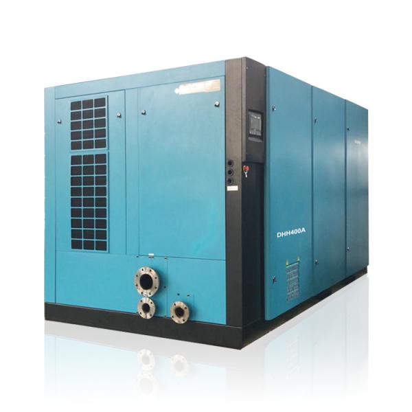 Quality Big Capacity 400HP Rotary Screw Air Compressors IE3 Stationary Industrial for sale