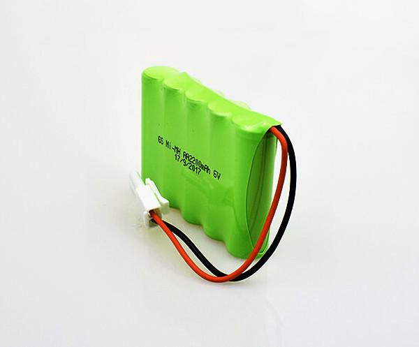 Quality NiMH Emergency Exit Sign Battery AA 2200mAh 6V High Temperature for sale