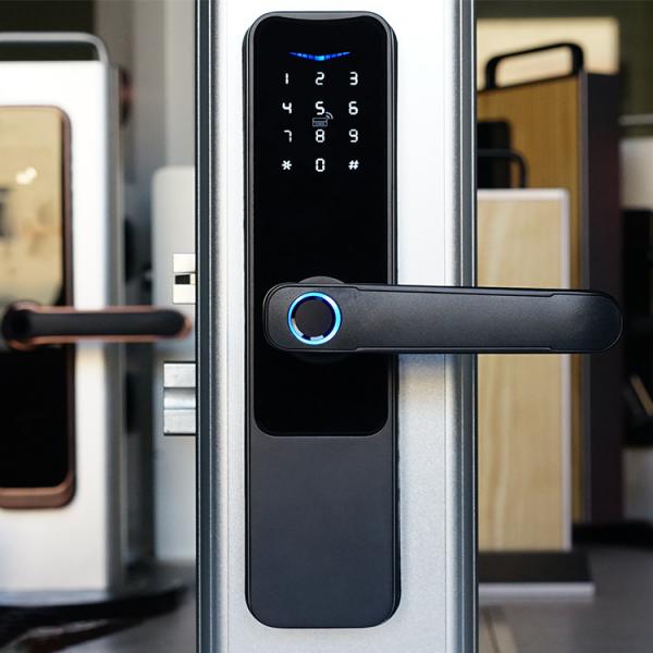 Quality 5VDC Bluetooth Smart Door Locks Fingerprint Door Lock For Home for sale