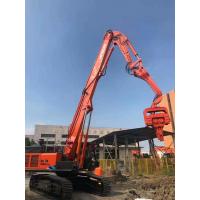 Quality Low Noise Excavator Mounted Pile Driver , Hydraulic Pile Driver For Excavators for sale