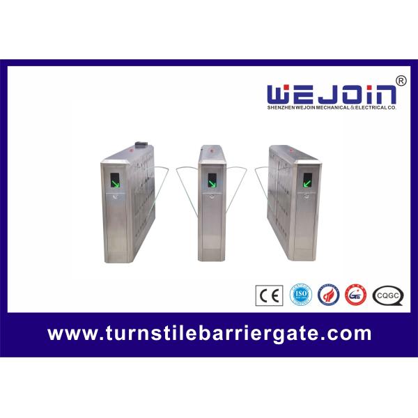 Quality Electric Turnstile Price Flap Barrier, Sliding Flap Turnstile Gate for sale