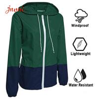 China Lightweight Waterproof Rain Jackets Packable Outdoor Hooded Windbreaker factory