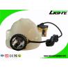 China Rechargeable LED Mining Light Hard Hat 348lum 3 Watt 3.7V With SAMSUNG Battery factory