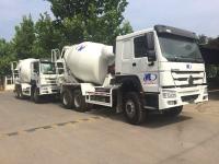 China White Sinotruk Howo7 8M3 10M3 Concrete Mixer Truck With ARK Pto And Pump factory