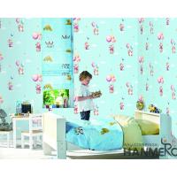 China Chinese Wallcovering Wholesaler Cartoon Design PVC Wallpaper Kids Bedroom Decor factory