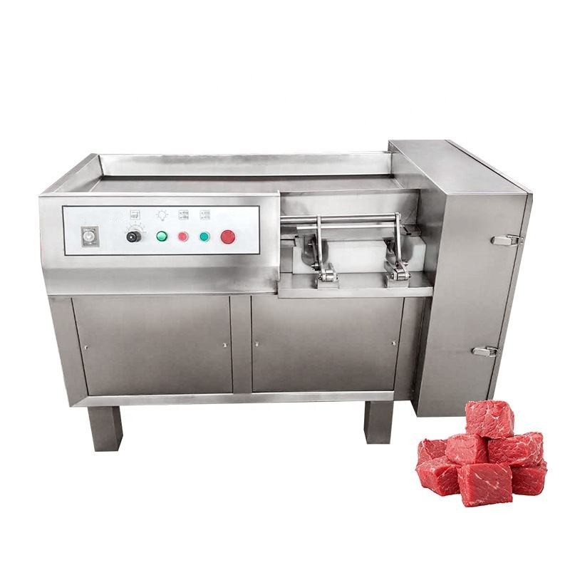 China Commercial automatic stainless steel meat product fresh meat frozen meat slicing machine factory