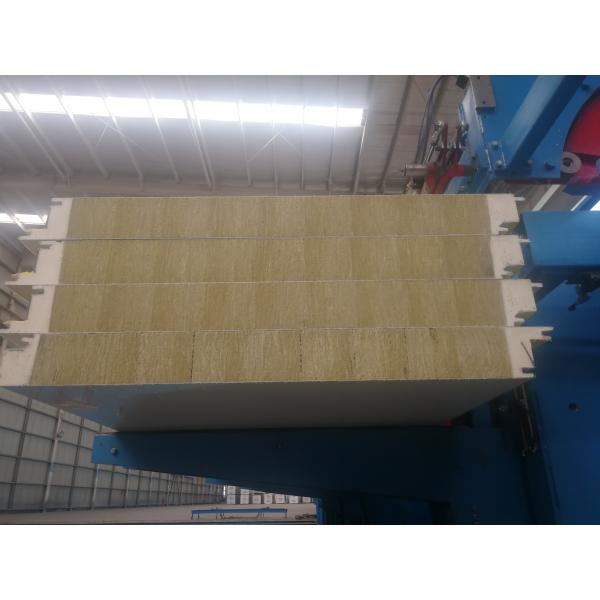 Quality Warehouse Workshop Rockwool Sandwich Panel Polyurethane Insulated ODM for sale