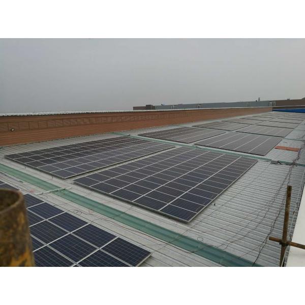 Quality 15° Solar Panel Roof Mounting Systems Aluminum 6005-T5 With High Stability Landscape for sale