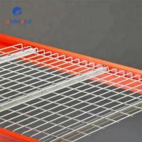 China Collapsible Pallet Rack Wire Decking , Wire Mesh Cage Improve Warehouse Efficiently factory
