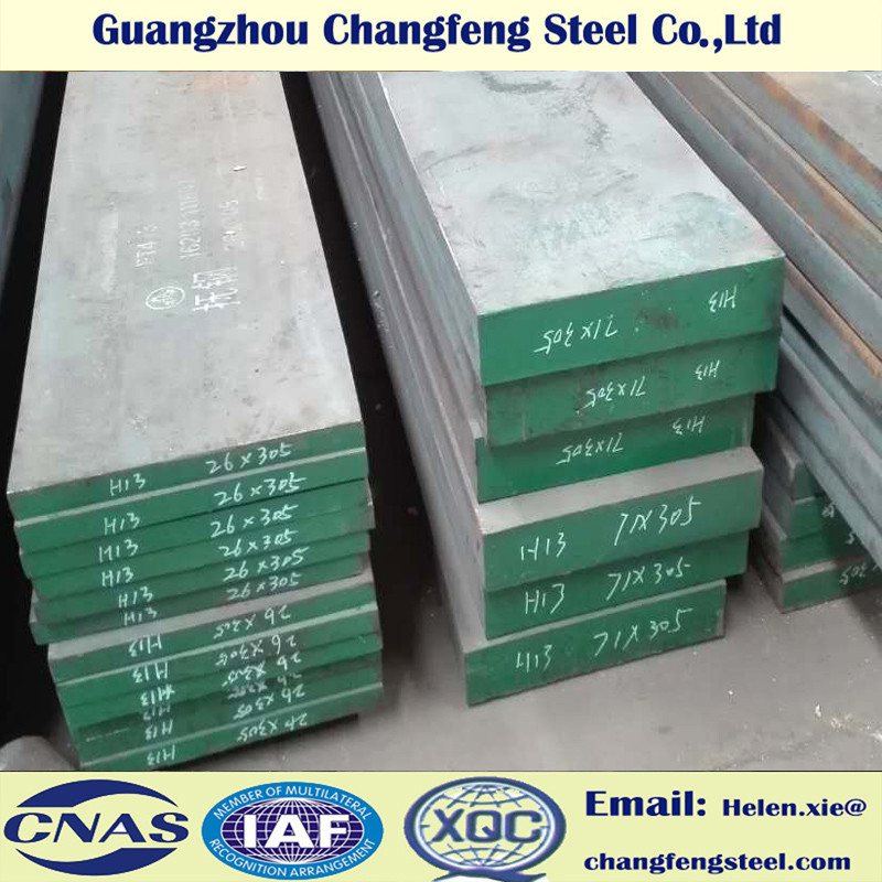 China Black Surface Hot Work Tool Alloy Steel Plate for Die-casting (1.2344 SKD61 H13) factory