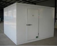 China Pu Panel Cold Storage Room Sliding Door Freezer PPGI + Polyurethane Foam + PPGI factory