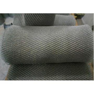 Quality Flattened Type Nickel Knitted Wire Mesh For Demister Pad Filter for sale