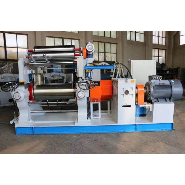 Quality 22 Inches Bearing Rubber Mixing Mill Machine Two Roll Mixing Mill With Stock for sale