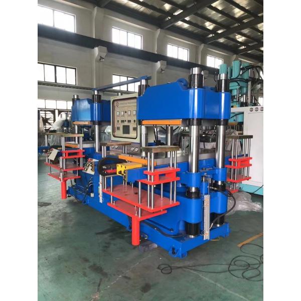 Quality Good price for Blue Hot Press Machine for making rubber silicone products for sale
