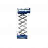 China Full Rise  220v Electric Scissor Lift Slope Protection Emergency Stop Function factory