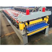 china 0.7mm Roofing 8m/Min - 12m/Min Corrugated Iron Sheet Making Machine