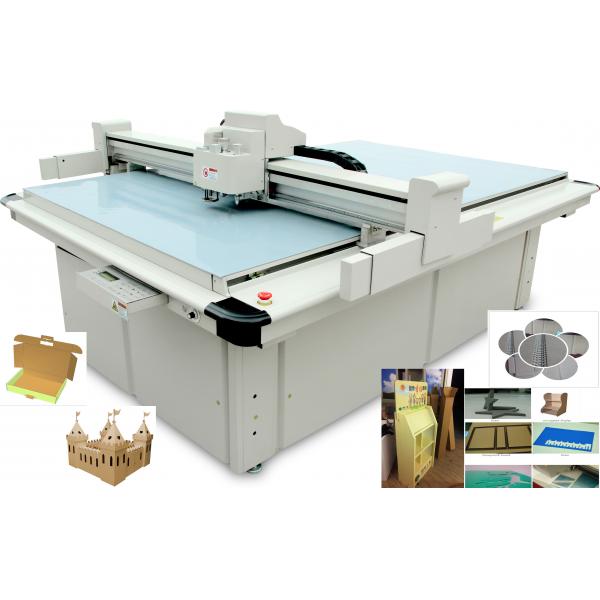 Quality 30mm CNC Carton Box Cutting Machine Optional Router With Variable Oscillating for sale