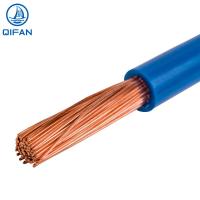 China H07V-K 4.0mm Flexible PVC Single Core Stranded Copper Wire Cable for sale