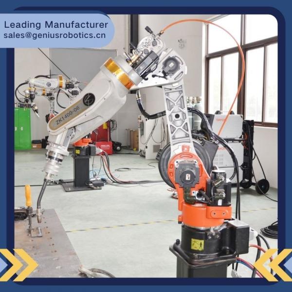 Quality Vertical Ground Installation Robotic Welding Machine Manipulator 1400mm Arm Length for sale