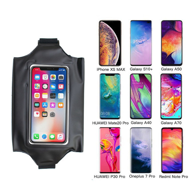 China 32*16 CM Outdoor Waterproof Bag , Cellphone Pouch Bag TPU Material for sale