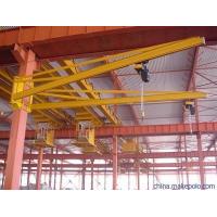 China BZ0.5 To BZ8 Dock Wall Travelling Jib Cranes Long Movement Without Floor Space factory