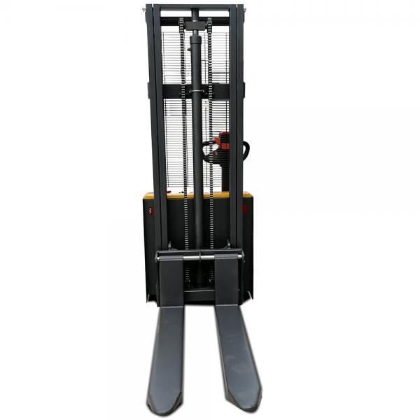 Quality CE Hand Operated 1000KG 3000mm Walkie Pallet Stacker for sale