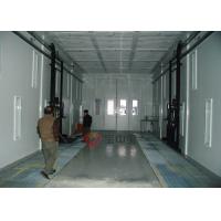 China Air Condition Component Paint Booth Drive Throught Coating Line Heavy Machinery Paint Booth factory