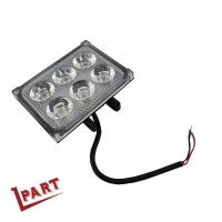 Quality ODM 25W Work LED Forklift Lights Headlight With 6 LED Bulbs for sale