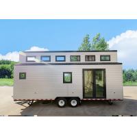 China AS/NZS Standard Prefab Light Steel Prefab Tiny House Featuring Metal PU Sandwich Panel Wall And Trailer factory