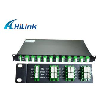 Quality Optics 40 Channel DWDM Mux Demux AAWG Modules 100Ghz C21-C60 For Data Center for sale