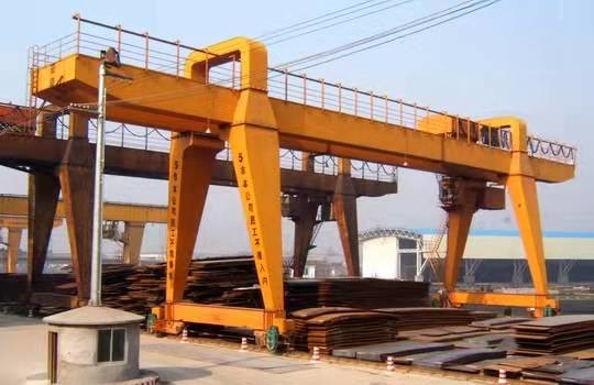 Quality CE Electric A5 16/3.2T Double Girder Gantry Crane Materials Loading Unloading Crane for sale