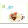 China Baby Shower Umbrella Cake Topper , Multi - Colored Flag Cupcake Toppers Printables factory