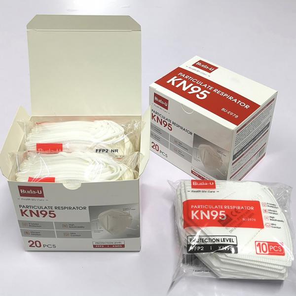 Quality Buda-U KN95 Protective Mask GB2626 FDA Non Woven Kn95 Respirator Masks for sale