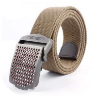 Quality Outdoor Fabric Woven Canvas Belt Men Golf Sport Casual for sale