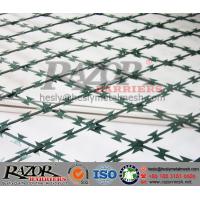china PVC coated Welded Razor Mesh Fencing System