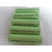 Quality AA2000mAh NIMH Rechargeable Batteries 1000 Cycles IEC CE UL for sale