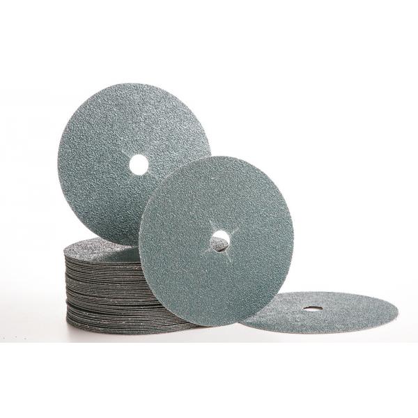 Quality Grit P16-120 Resin Fiber Sanding Discs Closed Coating 5" 6" 7" Custom for sale