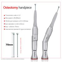 China Dental Surgical Angled Handpiece 20 Degree Bone Collecting Sinus Lifting ENT Lumbar Surgery Osteotomy Handpiece factory