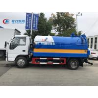 China Mini ISUZU Sewer Dredging And Cleaning Truck With 2m3 Water Tank 3m3 Septic Tank factory