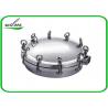 China Metal Stainless Steel Manhole Cover / Tank Manhole Cover For Pressure Vessel factory