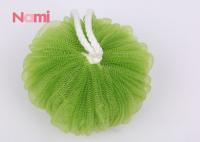 China Loofah Baby Shower Bath Sponge Colorful PE Material With Unique Texture factory