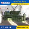 China China horizontal Plastic PET Bottles Baler factory throughout 6-8tons/h bale weight 1.2 ton for waste paper factory
