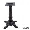 China Outdoor Table base Ornamental Table leg Cast Iron Cafe Shop Table hardware Part factory
