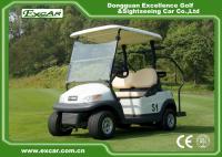 China EXCAR Trojan Battery 2 Seater Used Electric Golf Carts 48V 275A Golf Buggy factory