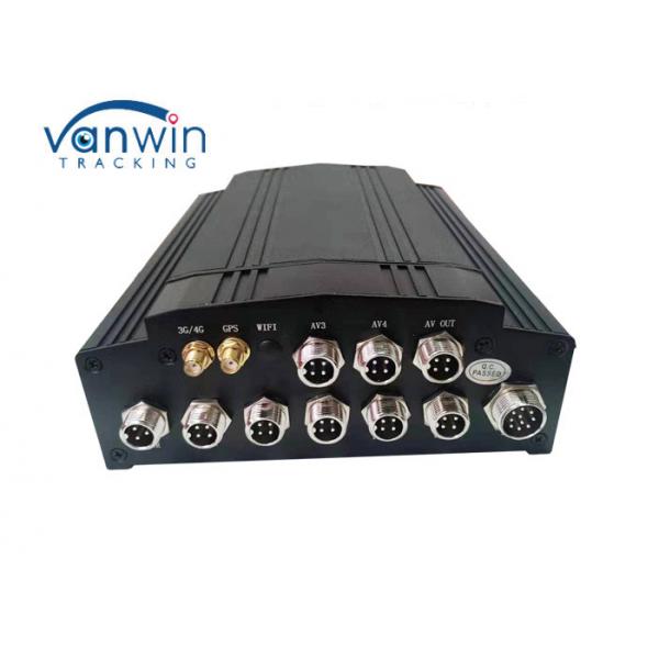 Quality Buses HD Mobile DVR 4G LTE GPS WIFI 4CH 1080P HDD / SSD RJ45 Network Port With Canbus for sale