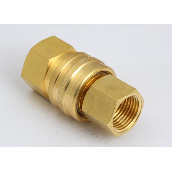 Quality American Type High Flow Quick Connect Low Pressure Drop LST Hydraulic In SS304 / Brass for sale