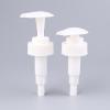 Quality White Ribbed Screw Lotion Pump 28/400 , Dispenser Pump For Bottle for sale